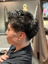 trriger men’s shop/トリガー/十三/メンズ/パーマ/フェード【10/3 OPEN（予定）】 &nbsp;無造作スパイキーショート