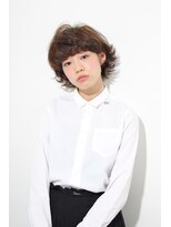 ヘアー アイス ルーチェ(HAIR ICI LUCE)&nbsp;ガーリーマッシュ × 外ハネショート × アッシュベージュ