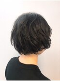 ヘルシーショートボブ