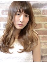 イースタイル 豊田四郷店(e-style)&nbsp;顔周りレイヤー+ Aラインシルエットの重軽セミロング