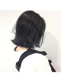 clan<厚めバングフェザーロングクラシカルボルドー>