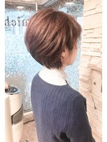 ミッシェル アフロート(michelle afloat)&nbsp;20代30代40代50代小顔ひし形くびれショートCカーブカット