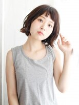 ヘアメイク ナル(hair make nalu) ゆるカールのバルーンボブスタイル