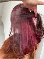 サロンドミルク 溝の口店(salon de MiLK) *春色モテピンクブラウンにインナーピンク