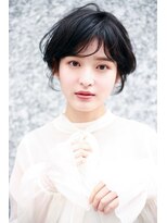 ラフィス ヘアーピュール 梅田茶屋町店(La fith hair pur) 【La fith】 大人可愛いショートボブスタイル