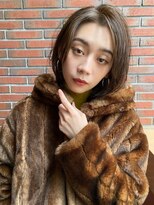 美フォルムショート/ハイライト/白髪ぼかし/ニュアンスカラー/冬