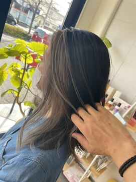 リラ ヘア サロン(rela hair salon) セミディ×フェイスフレーミング