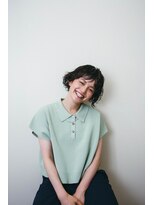 ピズム(PISM) 大人ニュアンス前髪ボブスタイル