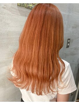 ヘアアンドビューティー クローバー(Hair&Beauty Clover) orange beige/ハイトーンカラー