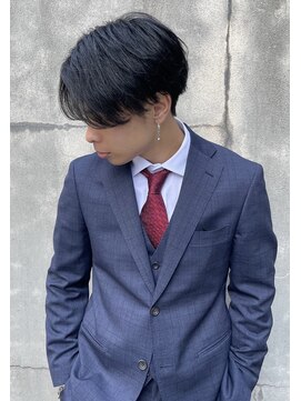 キートス(Kiitos) 【質感抜群】センターパート　ニュアンスパーマ　スマートヘア