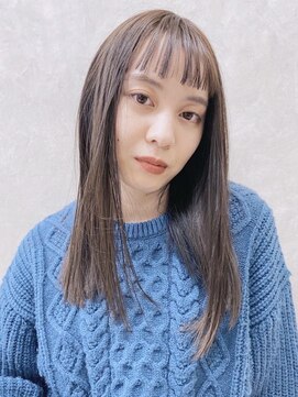 アイティー バイ アルバム 中野店(IT by ALBUM) ナチュラルロング_くびれヘアビタミンカラーメルティカラー_8651