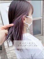 ナチュレル 武蔵新田店(NATUREL) 【NATUREL】大人気インナーカラー　ラベンダーパープル