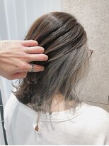 カノイ(KANOI)&nbsp;インナーカラー シルバーグレージュ＊