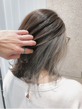 カノイ(KANOI) インナーカラー シルバーグレージュ＊