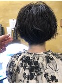 ショートパーマスタイル〔八戸・田向〕