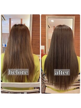 ピールアーク(peal ark) 暗い髪×ダークブラウン