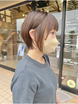 エン(en) ショート×アッシュブラウン