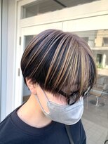 ドットエフ(.f)&nbsp;アンブレラカラー/デザインカラー/ショート