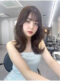 【LICCA 伊崎優李】韓国ヘア/レイヤーカット/前髪/顔まわり
