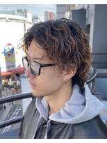 リベル(LIBER)&nbsp;八王子/八王子駅/スパイラルパーマ/メンズパーマ/眉毛/men's