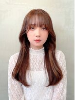 セイドット フクオカ(Say.FUKUOKA)&nbsp;【Say.福岡】20代30代40代×韓国風レイヤーロング×ぱっつん前髪