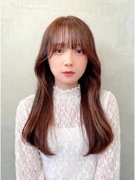 セイドット フクオカ(Say.FUKUOKA) 【Say.福岡】20代30代40代×韓国風レイヤーロング×ぱっつん前髪