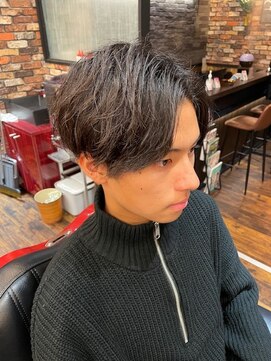 セカンド髪チョス 南浦和店(2ND 髪 chos) ツーブロ刈り上げ×センターパート