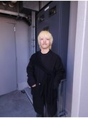 ブロンドウルフショート