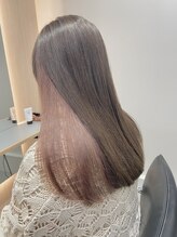 シー 立川(Si) イヤリングカラー・ピンクアッシュ