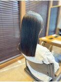 髪質改善縮毛矯正×オーガニックカラー♪