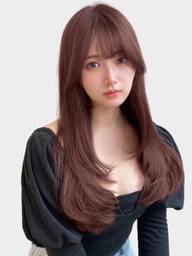 ユーフォリア 新宿店(Euphoria) 韓国ヘア似合わせレイヤーカット前髪顔周りカット大人美人