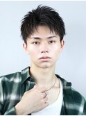 王道アップバング
