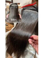 オルブライト(Albright)&nbsp;低ダメージ縮毛矯正Beforeafter