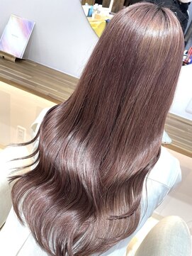 ラビス 池袋(Lovis) ワンレン/ネビージュ/小顔[エクステ/インナーカラー/韓国/池袋]