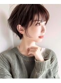 【ボブスタイル】耳掛けアレンジボブ