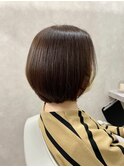 。イメチェン/ショートボブ/ワンレン/髪質改善トリートメント
