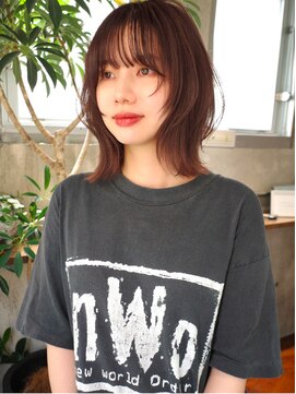 サイン 表参道(SIGN) 表参道/レイヤーカット/韓国/ミディアム/ハッシュカット