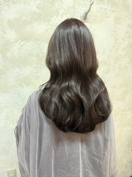 ヴァルゴール はりまや町店(Virgowl) オリーブグレージュ×ロングレイヤー