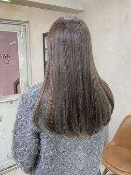 アジールヘア 東上野店(agir hair) 10代20代30代ショコラベージュブリーチなしダブルカラー【上野】