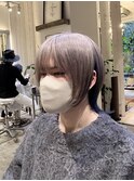 メンズウルフカット/中性ウルフカット/ナチュラルウルフカット