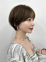 ガーデン タチカワ(garden tachikawa)&nbsp;丸みショート/ショート/ショートボブ/ベージュカラー/小顔