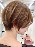 ショートヘア/レイヤーカット/小顔カット/顔まわり/吉祥寺