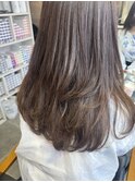 レイヤーヘアー/アッシュブラウン/学生おすすめ/【たいし】
