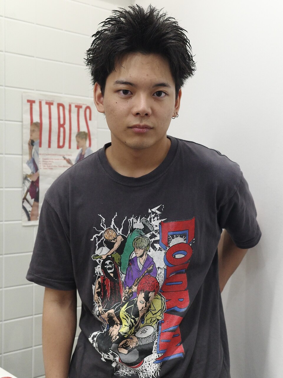 メンズカット \5610 #松山 #スパイキーショート #フェザーショート #ウルフ