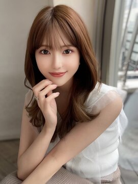 エインアンリー 明治神宮前(AIN.ANLY.) イメチェン/ハッシュカット/フルバング/似合わせカット/韓国ヘア