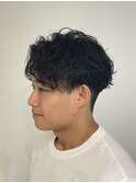 シャドウパーマルーズパーマ波巻きスパイラルパーマセンター
