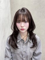 ロンド レア 天神大名店(Lond Le’a) ホワイトブロンド/外ハネボブ/美髪/ワイドバング/暗めカラー