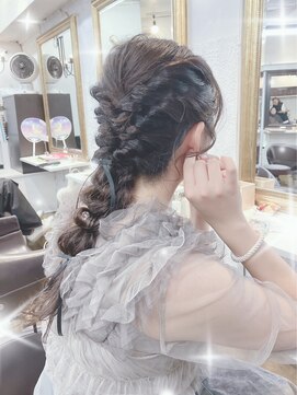 ビーンヘアスタジオ 蒲田(Bean hair studio) 長時間しっかりキープアレンジ☆