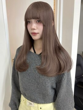 ペレ アネックス 大阪梅田茶屋町店(PELE ANNEX) 黒髪カタログ/クラゲヘアー/オリーブグレー/梅田