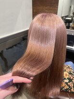アオゾラヘアーカミノウラ(AOZORA HAIR kaminoura)&nbsp;ピンクベージュ